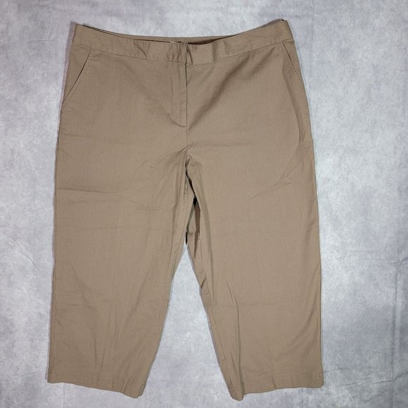 IZOD XFG Capri Pants Womens Plus Size 16 - Picture 1 of 4
